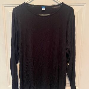 Old Navy Black Long Sleeve Tee